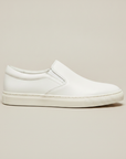 Sneakers Uomo Slip-On in Pelle – Senza Lacci Eleganti e Comode - vista laterale