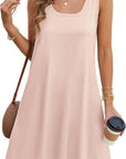 Julie Abito Estivo Donna – Abito Girocollo Senza Maniche Con Tasche Midi