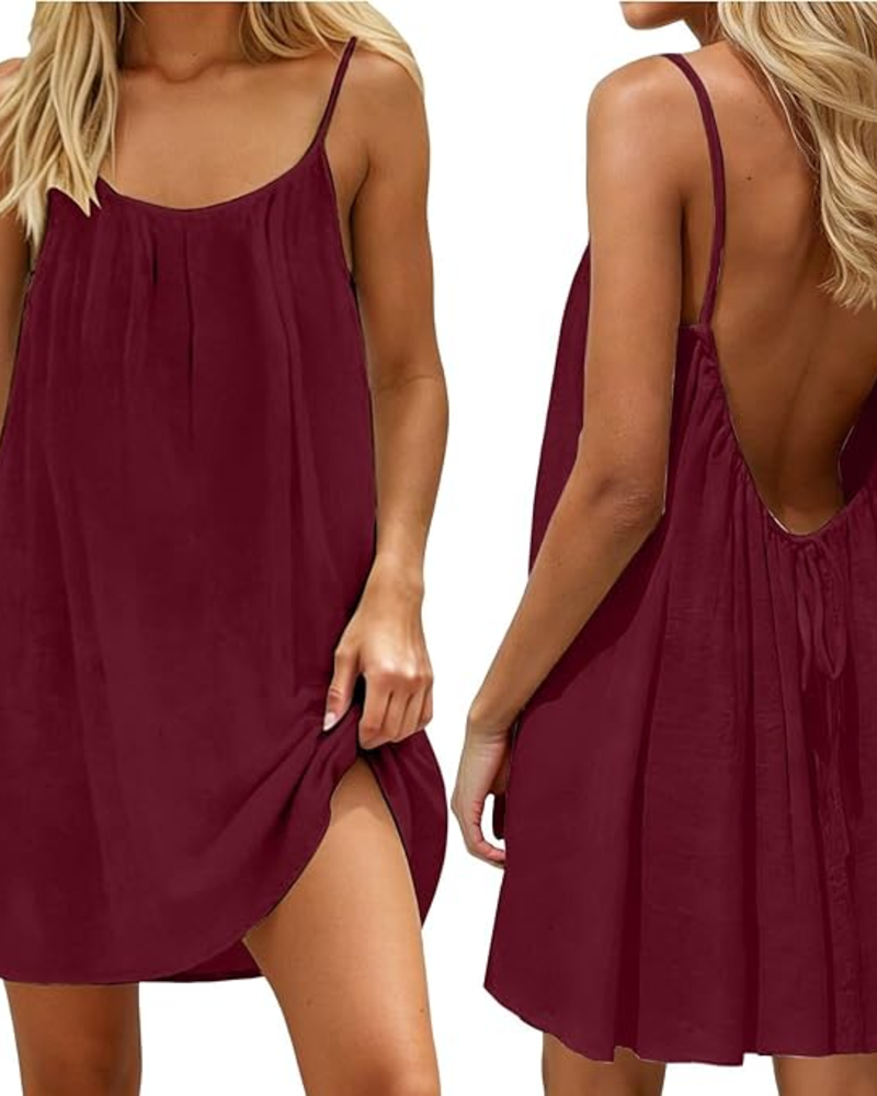 Tinka Abito Donna – Cotone & Lino, Taglio Ampio & Stile Naturale Traspirante Estate