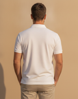 Polo Uomo in Jersey di Cotone Morbido – Comfort Casual Quotidiano - vista posteriore