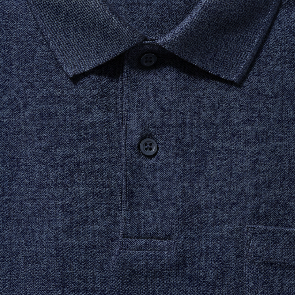 Polo Uomo con Taschino – Dettaglio Pratico e Casual - dettaglio