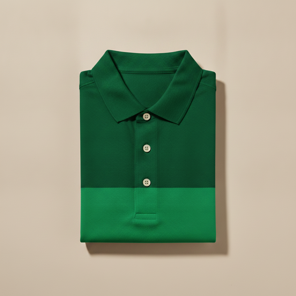 Polo Uomo Premium Filo di Scozia – Cotone Pregiato Setoso - Verde Inglese