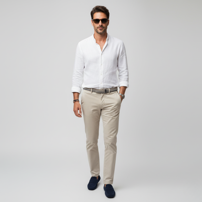 Mocassini uomo in pelle scamosciata