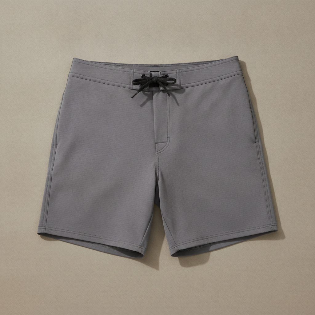 Costume Uomo Lungo al Ginocchio Quick-Dry – Sportivo e Coprente - Grigio