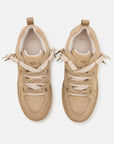 UGG Lowmel Lo Mustard Seed sneakers uomo e donna in pelle scamosciata senape, dettaglio interno