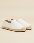 Espadrillas Uomo a Righe – Stile Mediterraneo Vivace - Rosso e Bianco