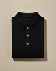 Polo Uomo Premium Filo di Scozia – Cotone Pregiato Setoso - Nero