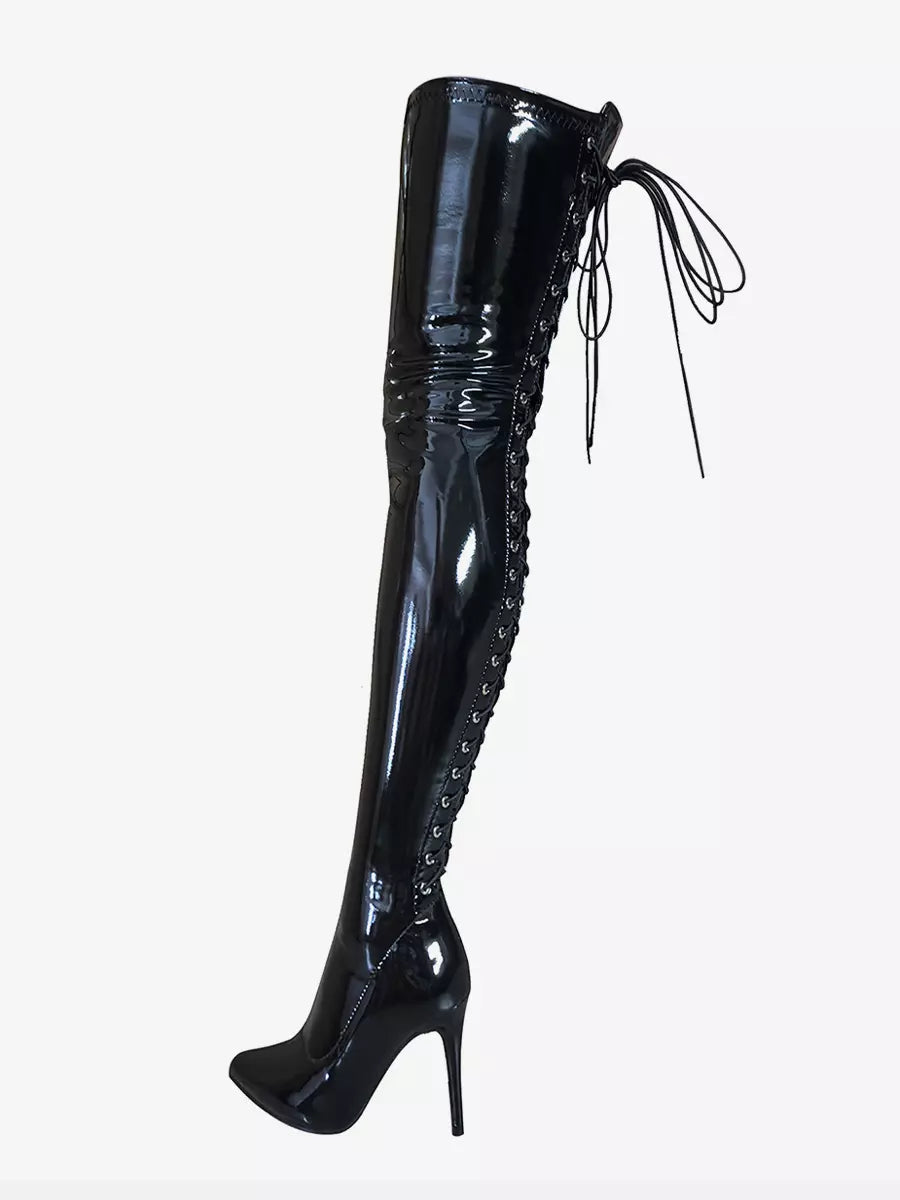 Stivali Cuissardes Donna Nora Elena Sildora – vista posteriore