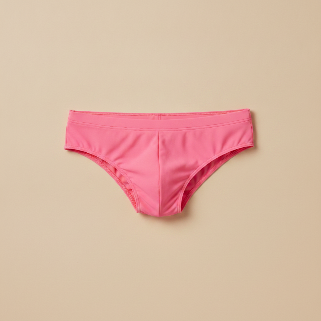 Slip Mare Uomo Colori Vivaci – Comfort Sportivo Quick-Dry - Rosa Fluo