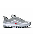 Nike Air Max 97 Argento Silver Bullet Rosso Uomo Sneakers Iconiche