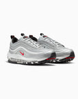 Nike Air Max 97 Argento Silver Bullet Rosso Uomo Sneakers Iconiche
