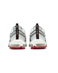 Nike Air Max 97 Grigio Argento Rosso Varsity Uomo Sneakers Iconiche