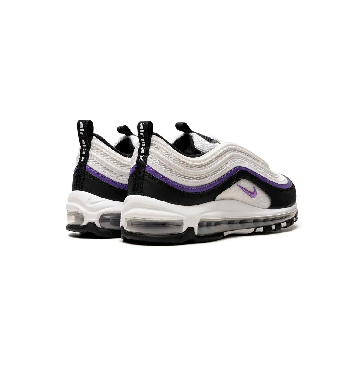 Nike Air Max 97 Bianco Nero Viola Action Grape Uomo Sneakers