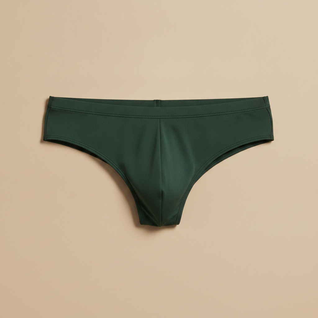 Slip Mare Uomo Aderente – Sportivo ed Elegante Quick-Dry - Verde Bottiglia