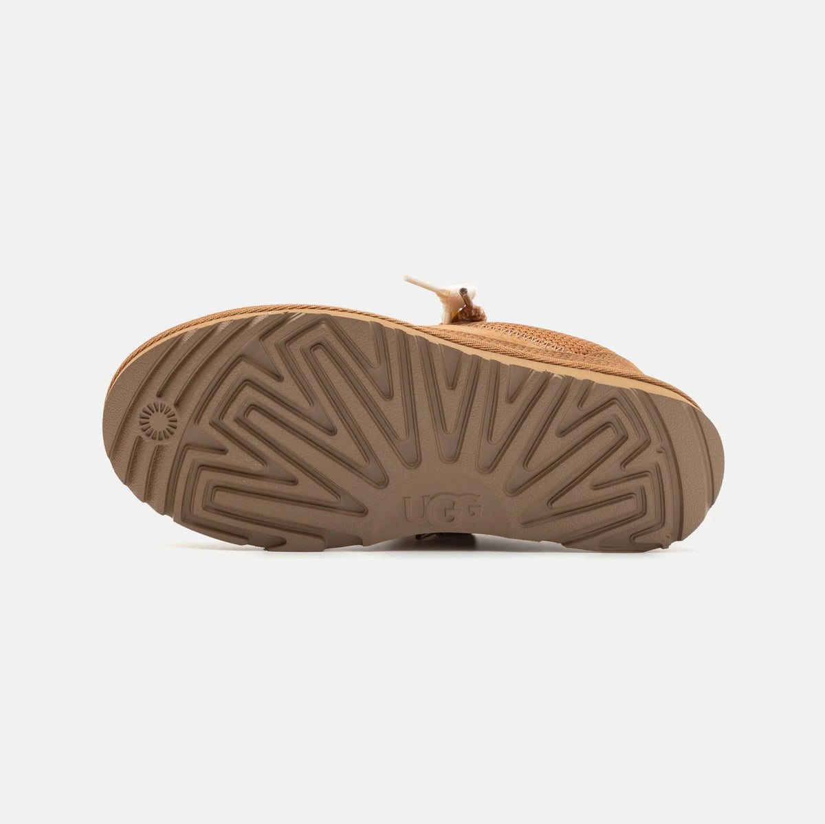 UGG Lowmel Lo Chestnut sneakers donna in pelle scamosciata marrone chestnut, dettaglio interno