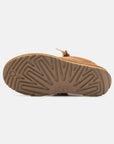 UGG Lowmel Lo Chestnut sneakers donna in pelle scamosciata marrone chestnut, dettaglio interno