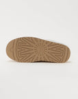 UGG Disquette Sand sabot donna in pelle scamosciata e montone beige sand, dettaglio interno