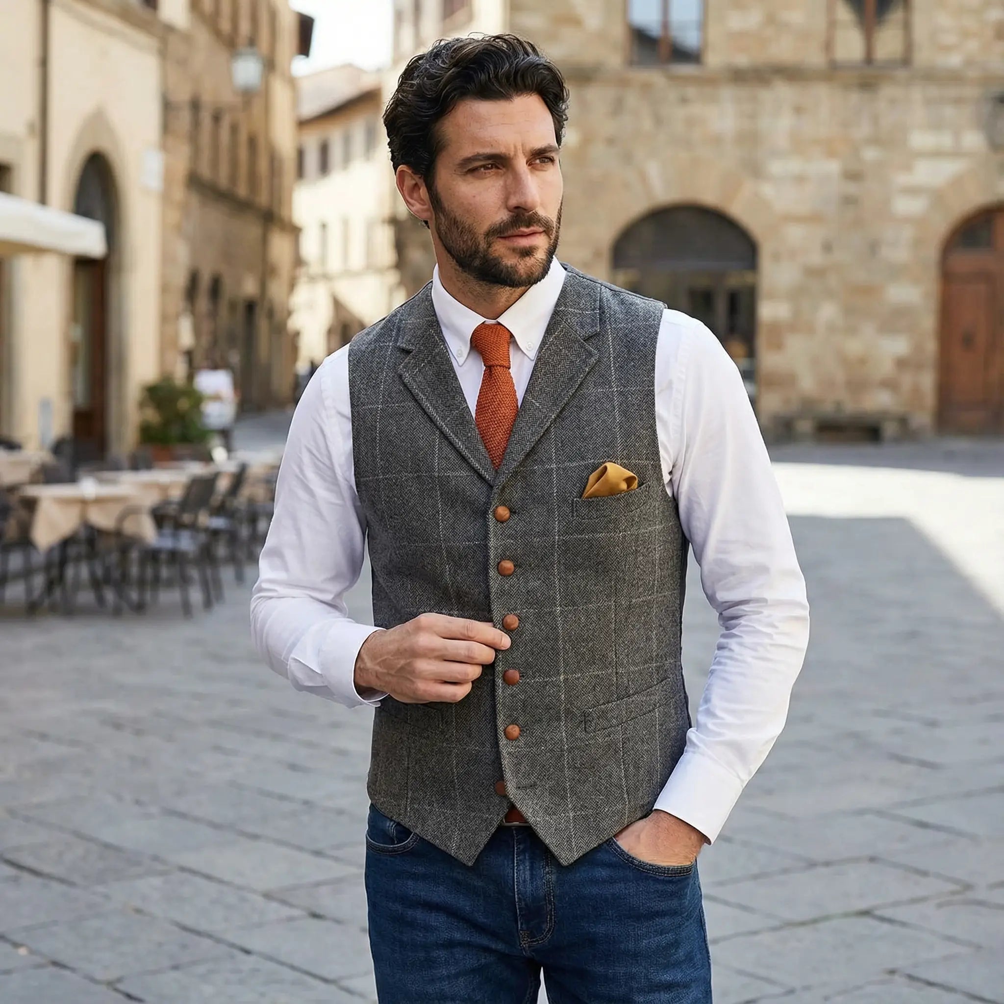 Gilet Elegante  – Stile, Comfort e Versatilità