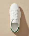 Sneakers Uomo Bianche Classiche – Stile Tennis Senza Tempo - vista dall'alto