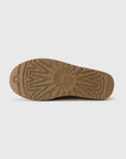 UGG Classic Micro Chestnut stivaletti donna in pelle scamosciata e montone marrone chestnut, dettaglio interno
