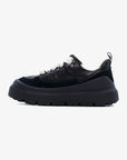 UGG Heritage Utility Sneaker Black sneakers uomo e donna in pelle scamosciata nero, dettaglio interno