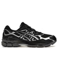 Asics GEL-NYC Black Graphite Grey sneakers uomo e donna in nero grigio - vista laterale
