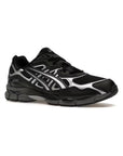 Asics GEL-NYC Black Graphite Grey sneakers uomo e donna in nero grigio - vista frontale