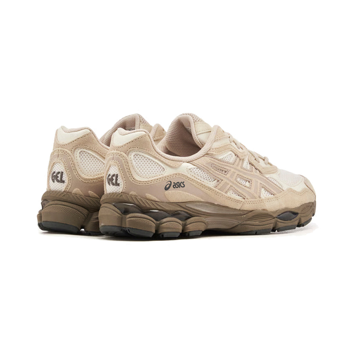 Asics GEL-NYC Cream Putty sneakers uomo e donna in crema beige - dettaglio suola