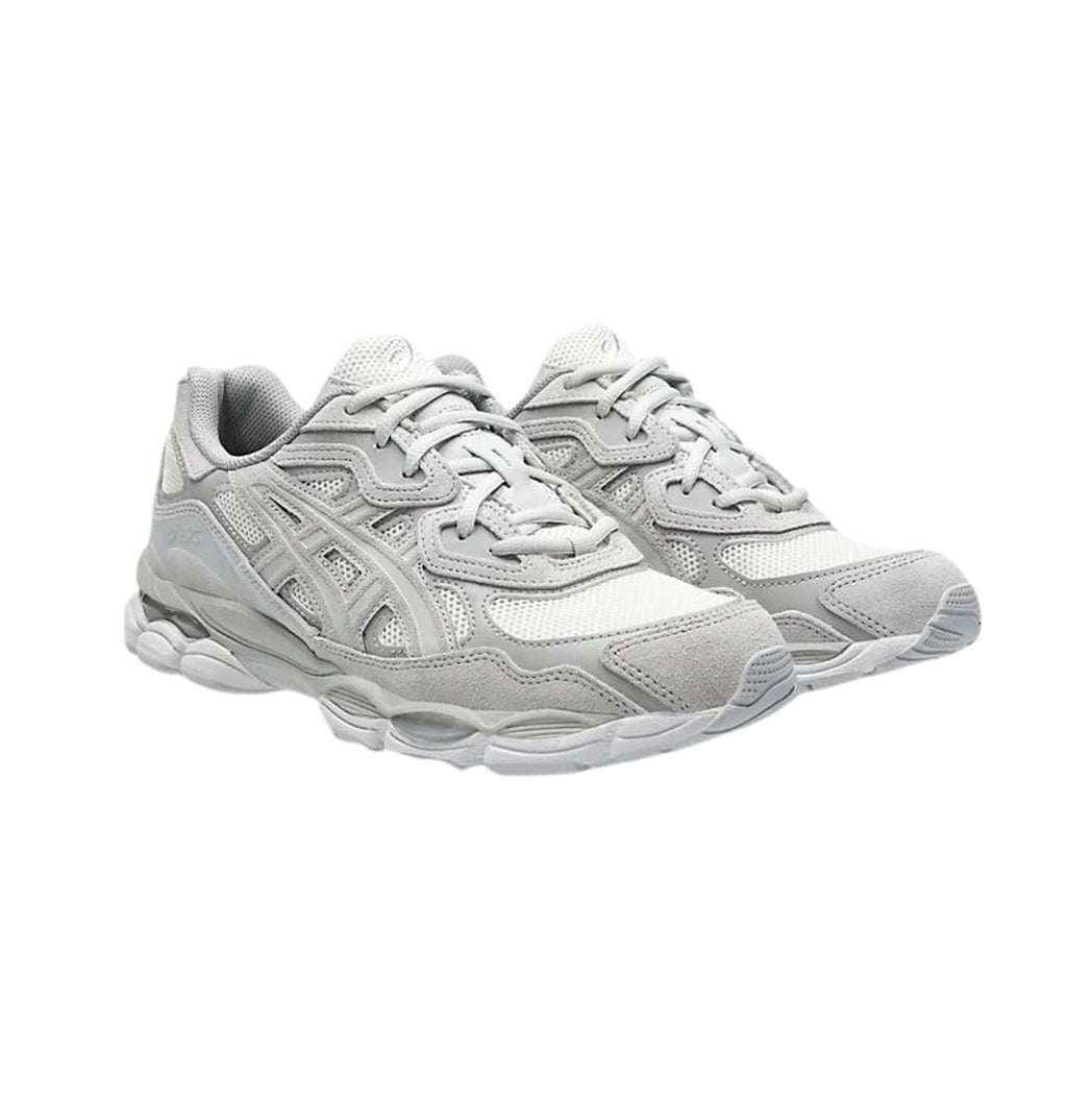 Asics GEL-NYC Cream Cloud Grey sneakers uomo e donna in crema grigio - vista frontale