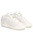 Adidas BadBo 1.0 Resilience x Bad Bunny sneakers basse donna in bianco blu - vista frontale