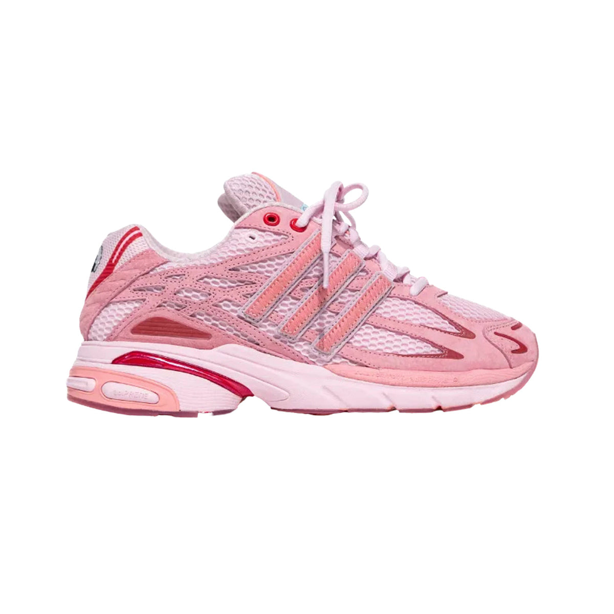 Adidas Adistar Cushion 3 Pork Chop Piggy Pink x UnheardOf sneakers basse uomo e donna in rosa - vista laterale