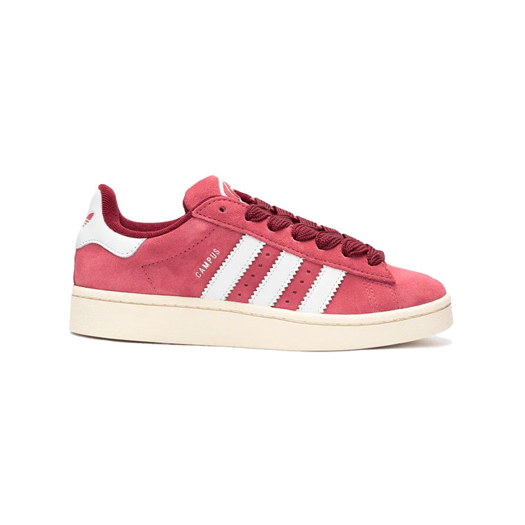 Adidas Campus 00s Pink Strata White sneakers basse uomo e donna in bianco rosa - vista laterale