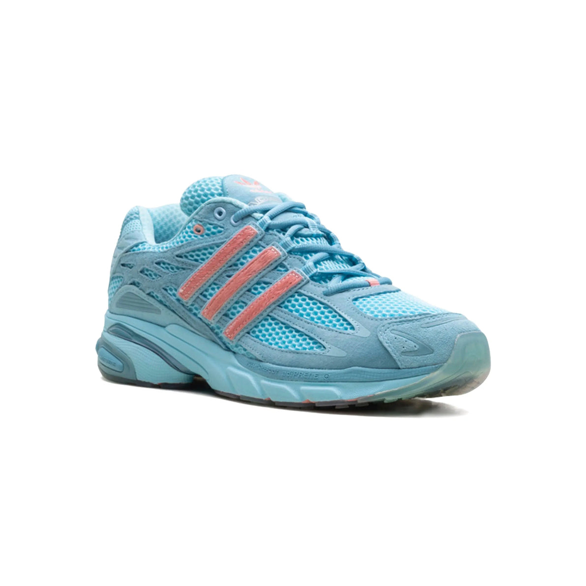 Adidas Adistar Cushion 3 Pork Chop Piggy Bliss Blue x UnheardOf sneakers basse uomo e donna in blu - vista frontale