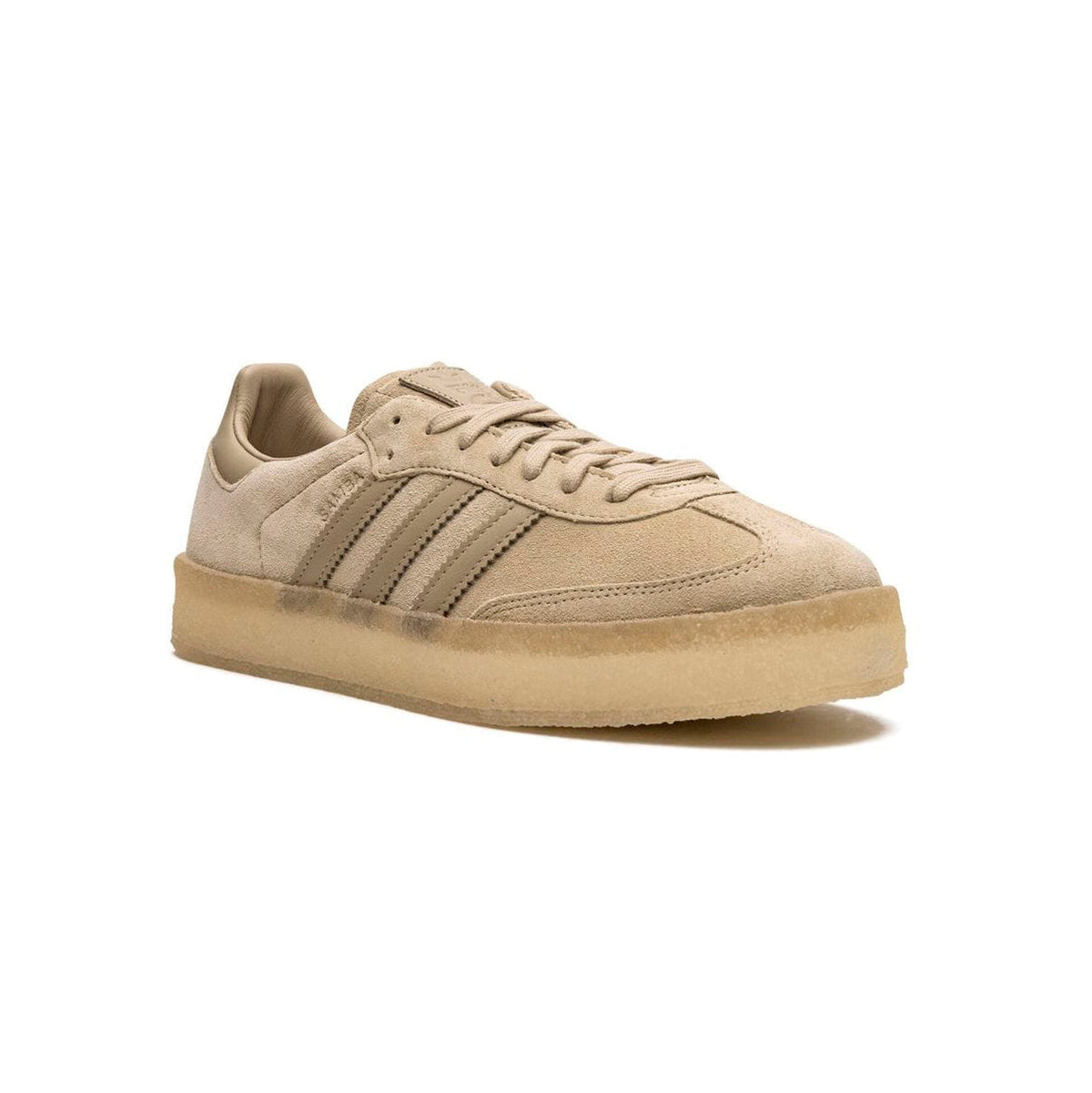Adidas Samba x Clarks Samba Savannah x 8th Street sneakers basse uomo e donna in multicolore - vista frontale