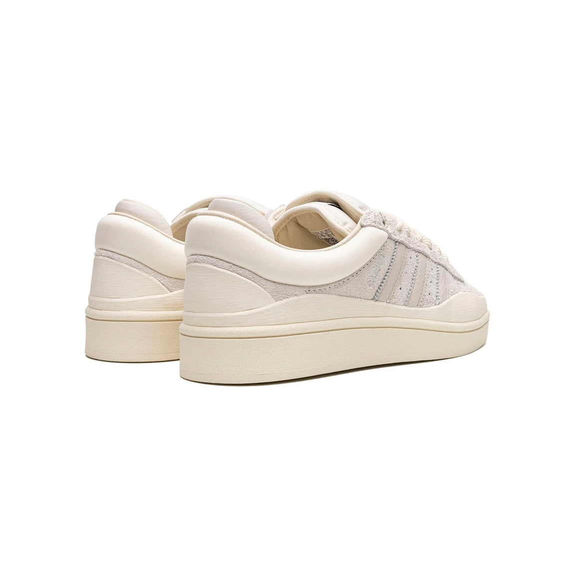 Adidas Campus 80s Light Light Cloud White x Bad Bunny sneakers basse uomo e donna in bianco - dettaglio suola