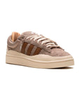 Adidas Campus 80s Light Chalky Brown x Bad Bunny sneakers basse uomo e donna in marrone - vista frontale