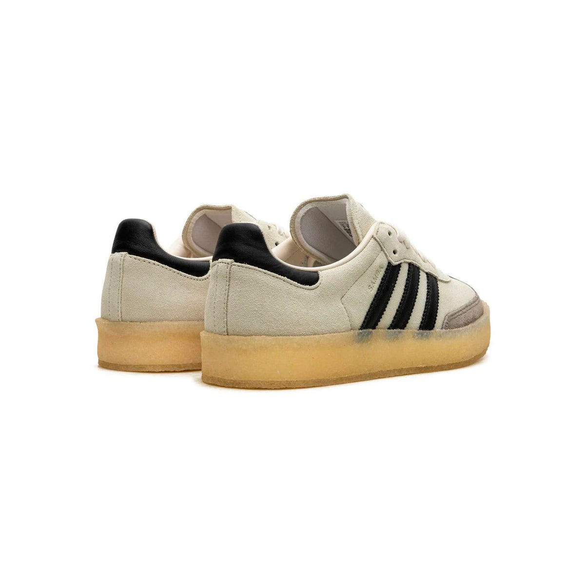 Adidas Samba White Black x Clarks sneakers basse uomo e donna in bianco nero - dettaglio suola