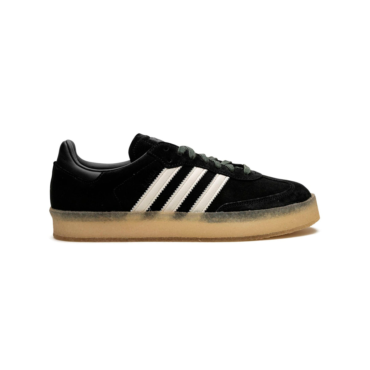 Adidas Samba Shadow Green x Clarks sneakers basse uomo e donna in verde - vista laterale