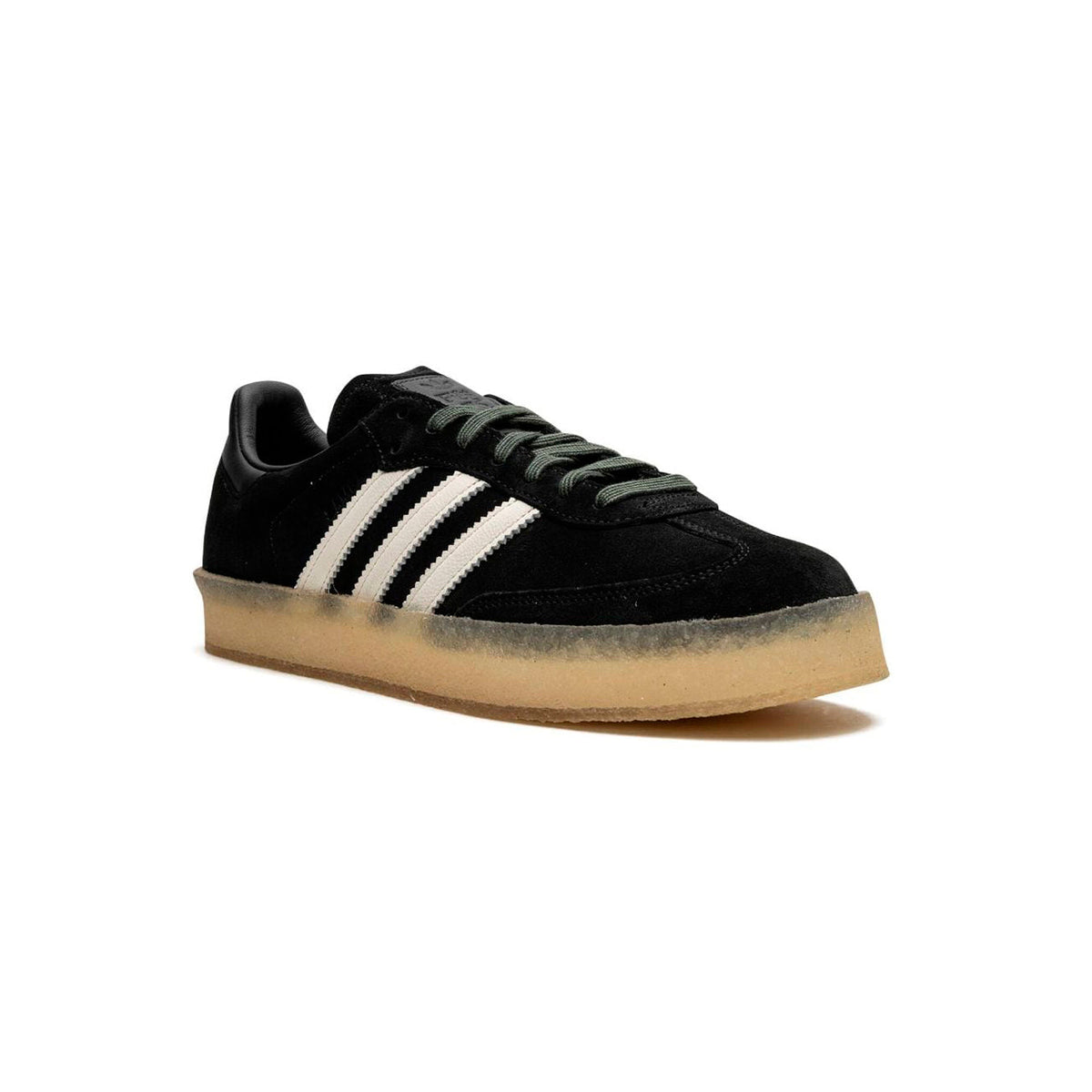 Adidas Samba Shadow Green x Clarks sneakers basse uomo e donna in verde - vista frontale