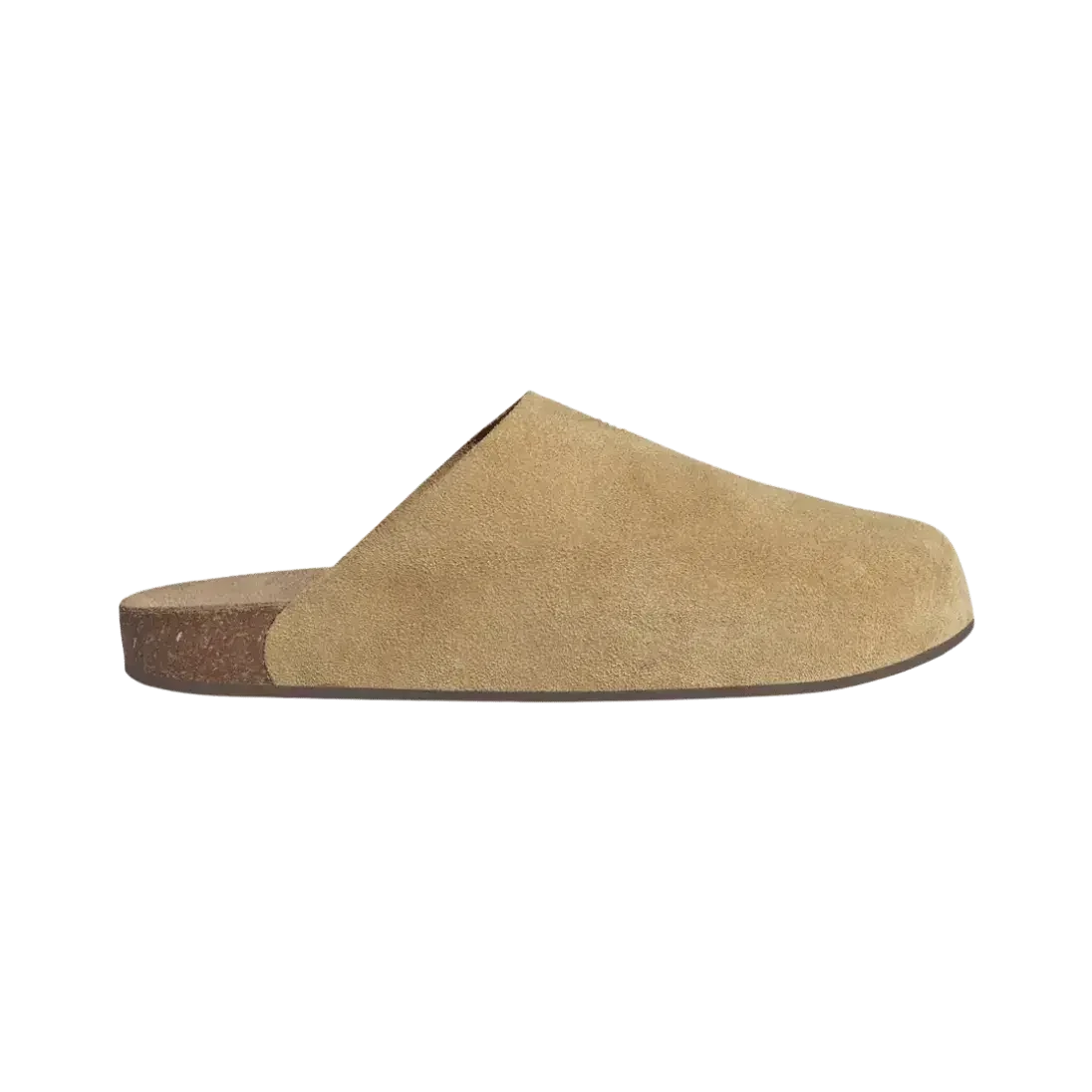 Adidas Adimule Golden Beige Gum ciabatte uomo e donna in beige - vista laterale