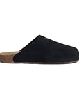 Adidas Adimule Black Gum ciabatte uomo e donna in nero - vista laterale