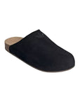 Adidas Adimule Black Gum ciabatte uomo e donna in nero - vista frontale
