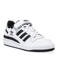 Adidas Forum Low Junior Bianche e Nere Scarpe da Ginnastica Bambini