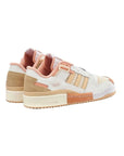 Sneakers Adidas Forum Exhibit Low Rosa Beige in Pelle
