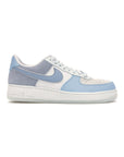 Nike Air Force 1 Low Azzurro Armory e Bianco in Pelle e Scamosciato