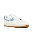 Nike Air Force 1 '07 Inside Out Bianco con Dettagli Azzurri