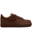 Nike Air Force 1 Low Cacao Marrone in Pelle Scamosciata