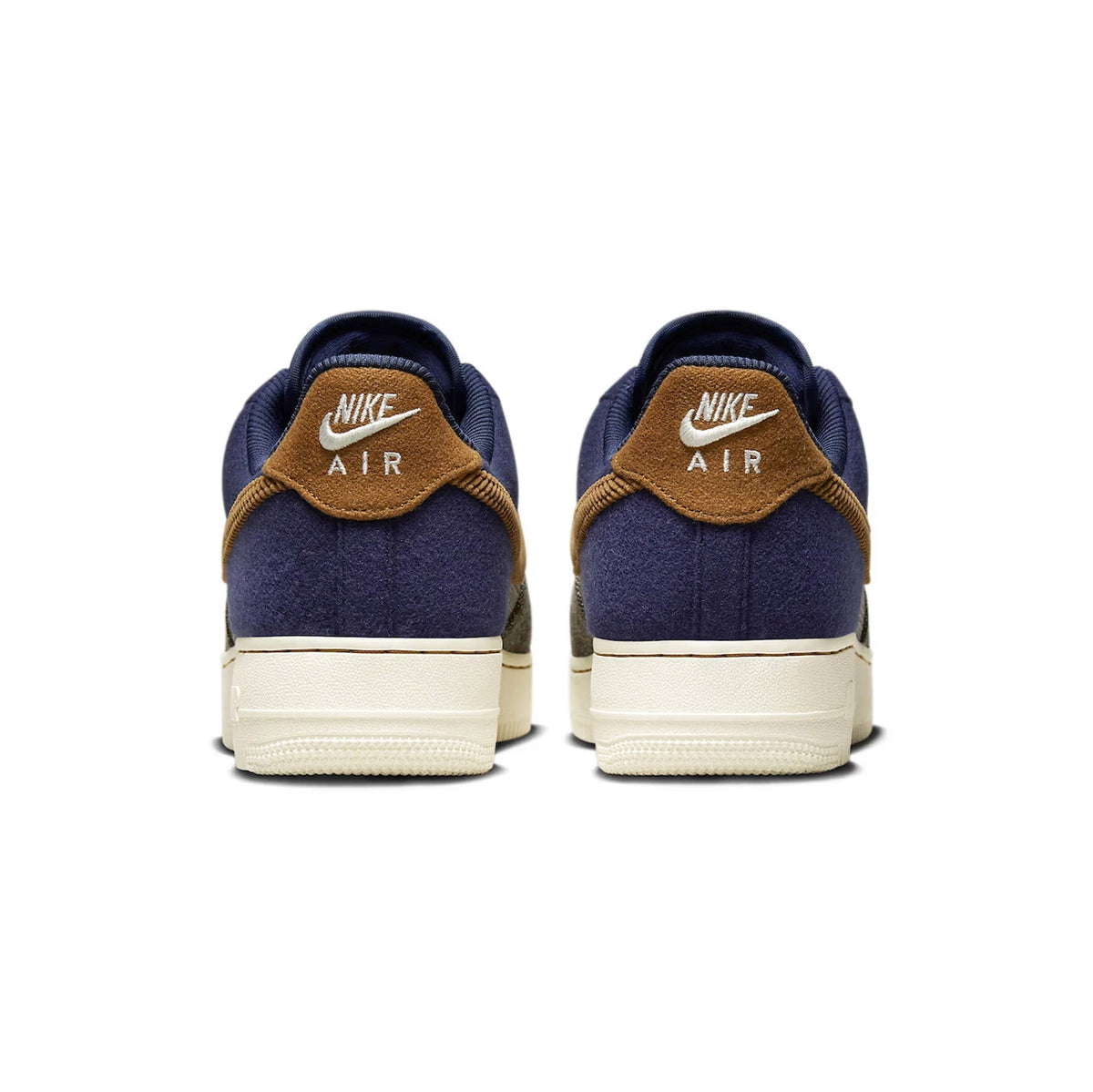 Nike Air Force 1 '07 Premium Tweed Blu Navy e Marrone