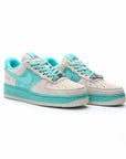 Nike Air Force 1 Low Sabbia con Swoosh Tiffany Blu Acqua