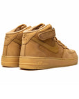 Nike Air Force 1 Mid '07 Flax Beige Marrone Uomo Donna - 3